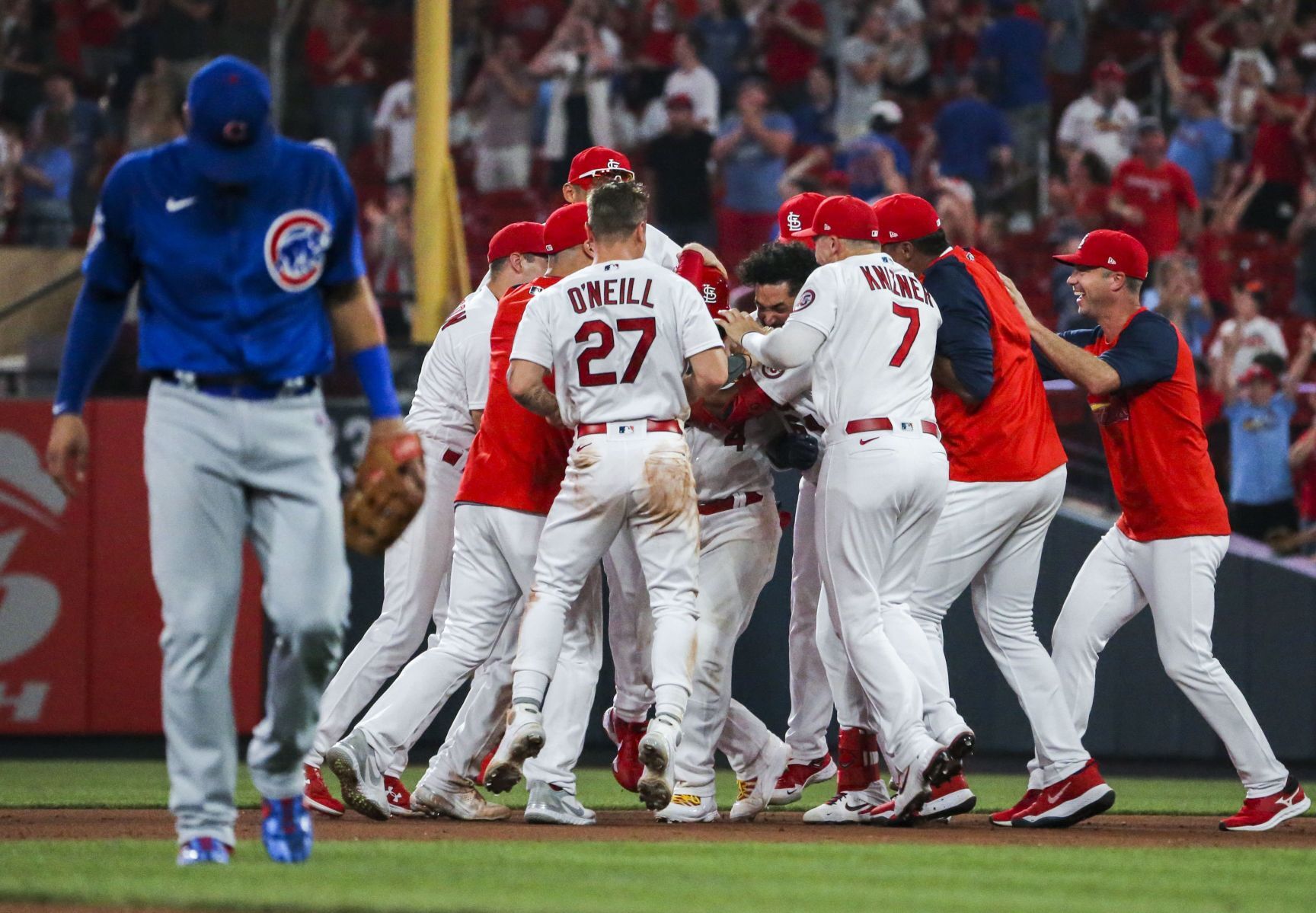 Cardinals walk it off in the tenth